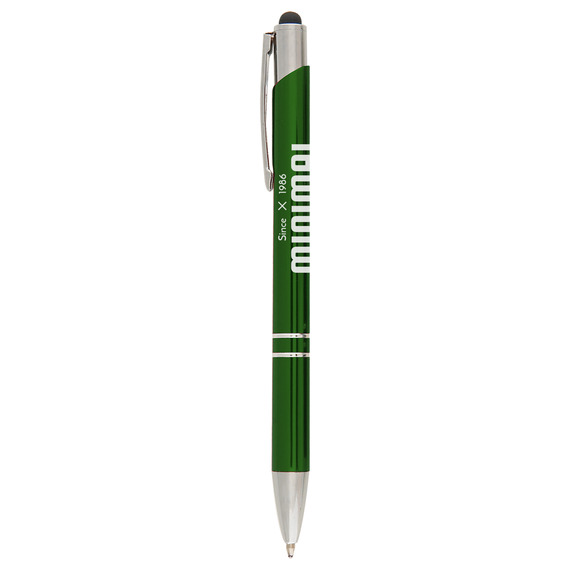 Stylo publicitaire quadrichromie express Hepburn Chrome