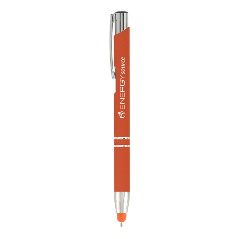 Stylo publicitaire personnalisé quadrichromie express Astaire Chrome