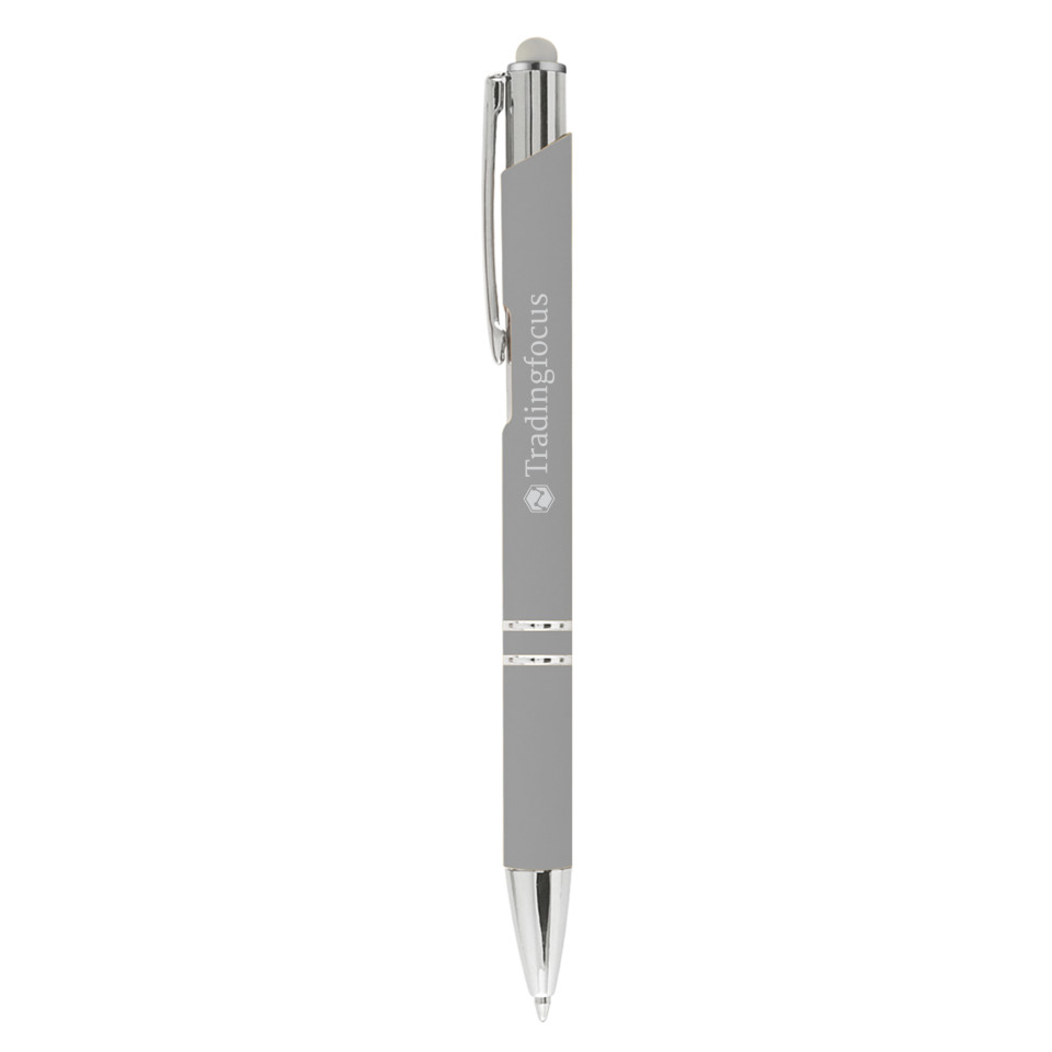 Stylo stylet personnalisé quadrichromie express Crosby soft touch