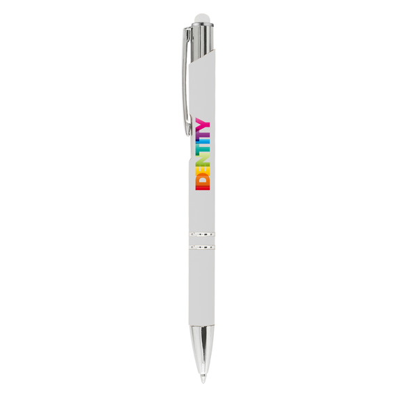 Stylo stylet personnalisé quadrichromie express Crosby soft touch