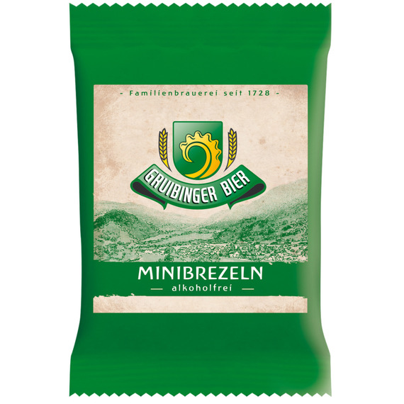 Mini Bretzels publicitaires personnalisés salées