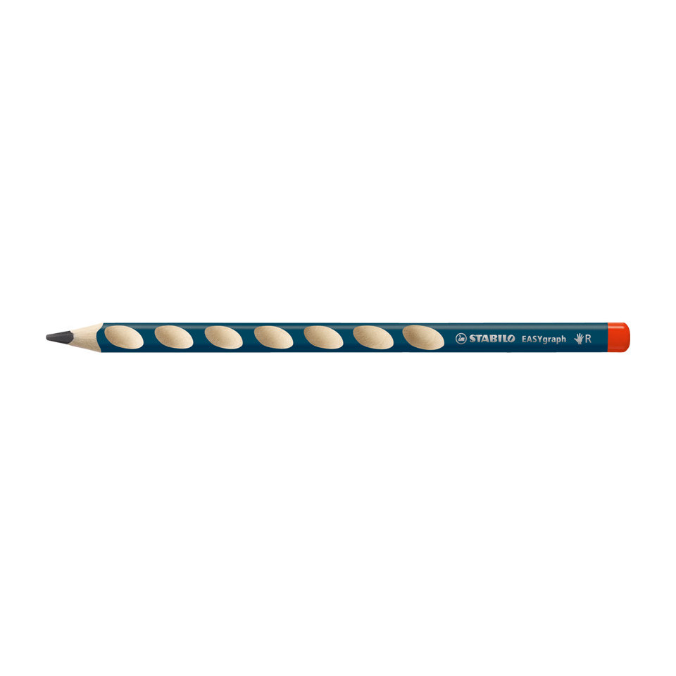 Crayon graphite ergonomique Stabilo publicitaire Easy Graph