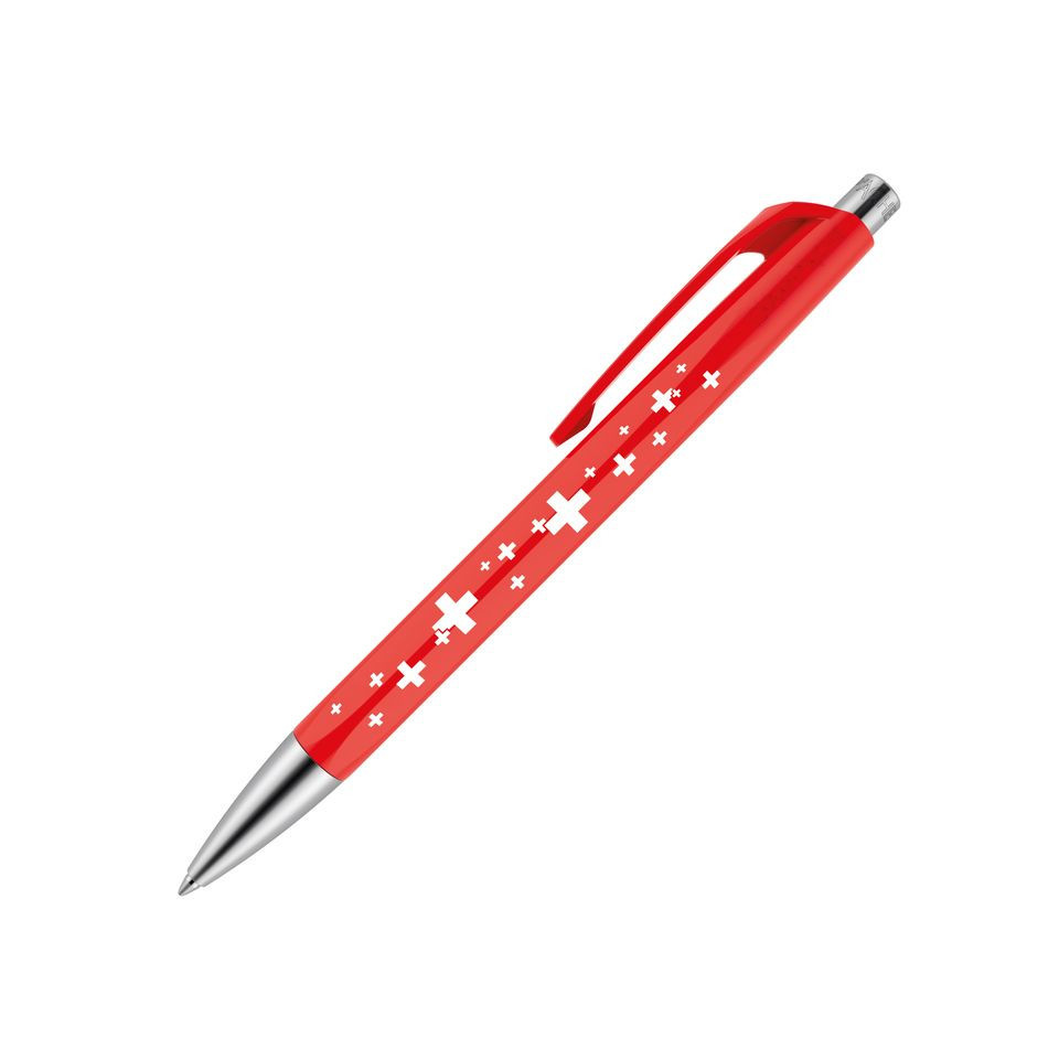 Stylo bille personnalisé de marque Caran D’Ache® Infinite Suisse