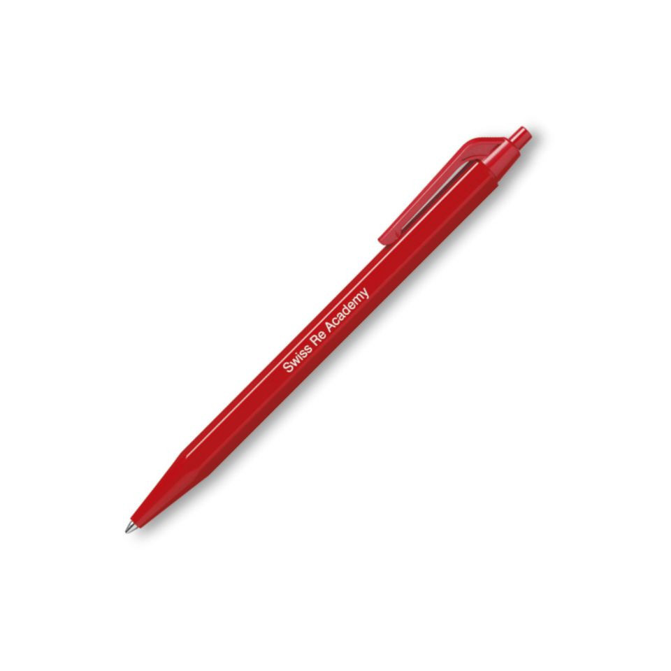 Stylo bille personnalisé de marque Caran D’Ache® ECO