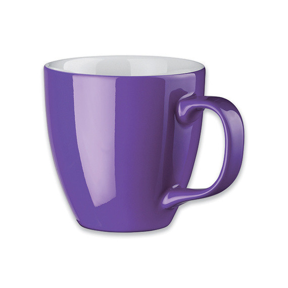 Mug en porcelaine personnalisé fabriqué en Europe brillant