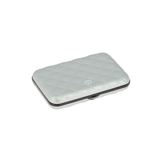 Porte cartes portefeuille RFID personnalisé 10 cartes de crédit OGON Quilted Button Wallet