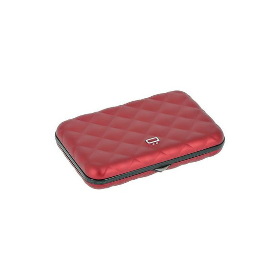 Porte cartes portefeuille RFID personnalisé 10 cartes de crédit OGON Quilted Button Wallet