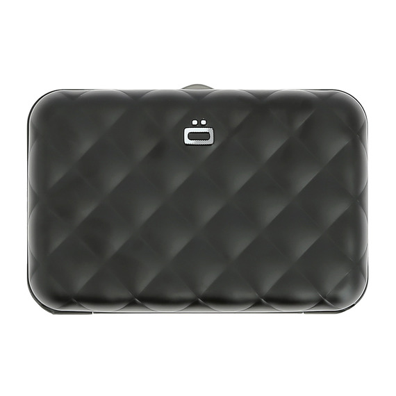 Porte cartes portefeuille RFID personnalisé 10 cartes de crédit OGON Quilted Button Wallet