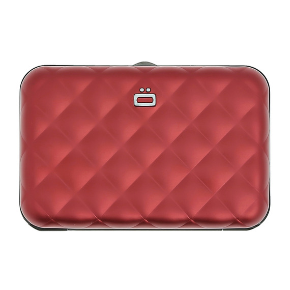 Porte cartes portefeuille RFID personnalisé 10 cartes de crédit OGON Quilted Button Wallet