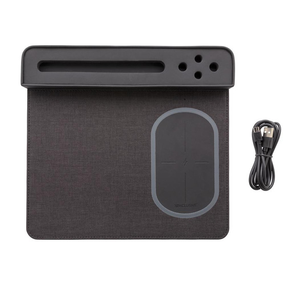 Tapis de souris publicitaire Air avec chargeur à induction 5W