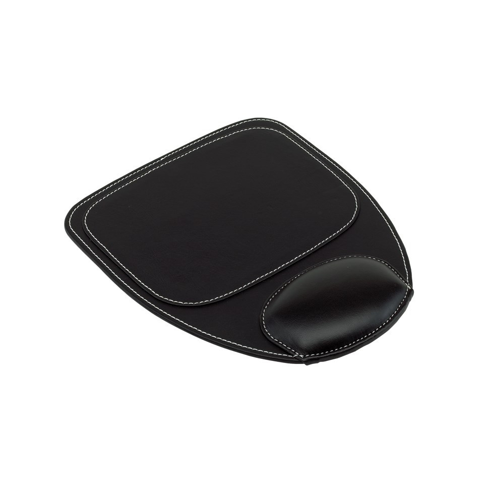 Tapis de souris ergonomique simili cuir personnalisé