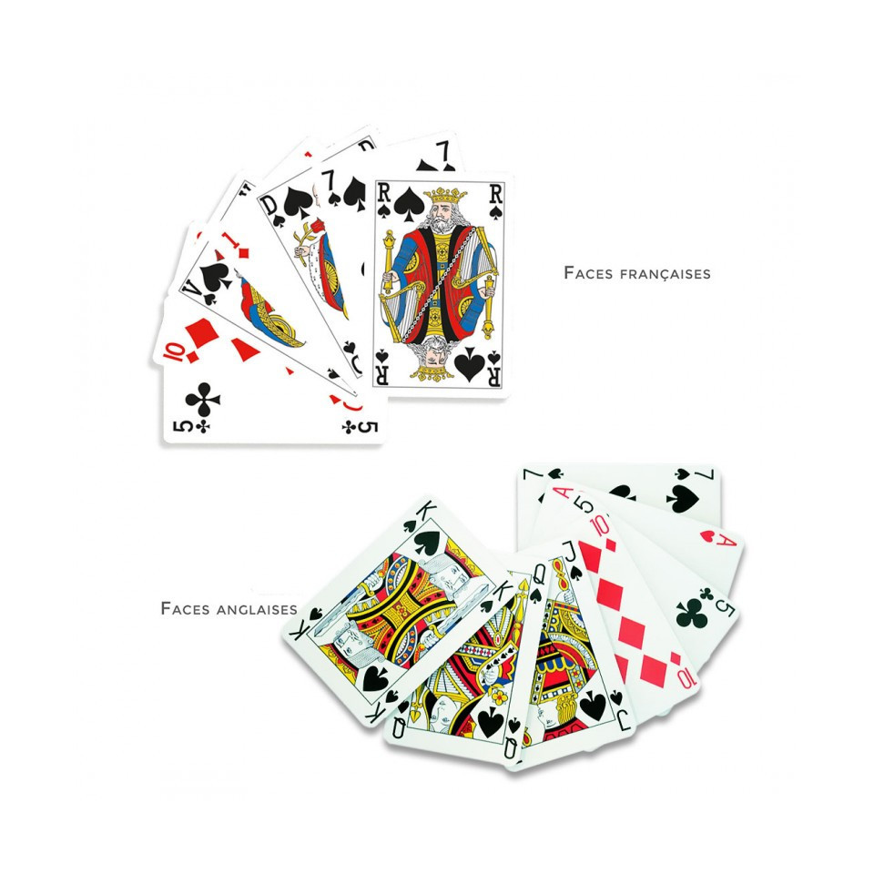 Jeu de Bridge personnalisable 54 cartes