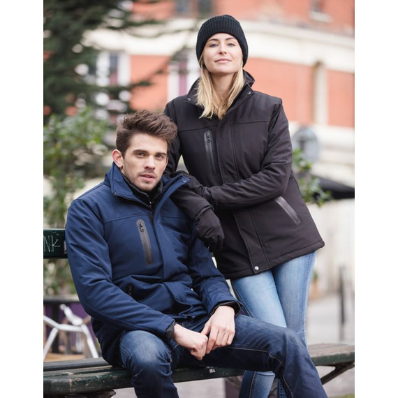 Blouson Softshell Montero capuche personnalisée HooDDooH