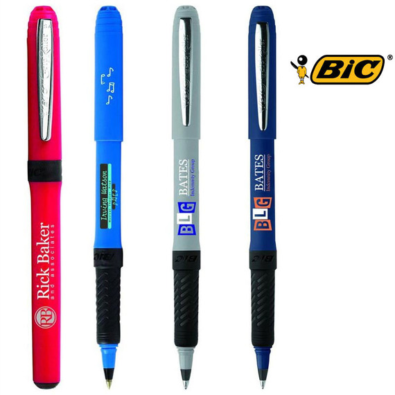 Roller publicitaire BIC Grip Chrome