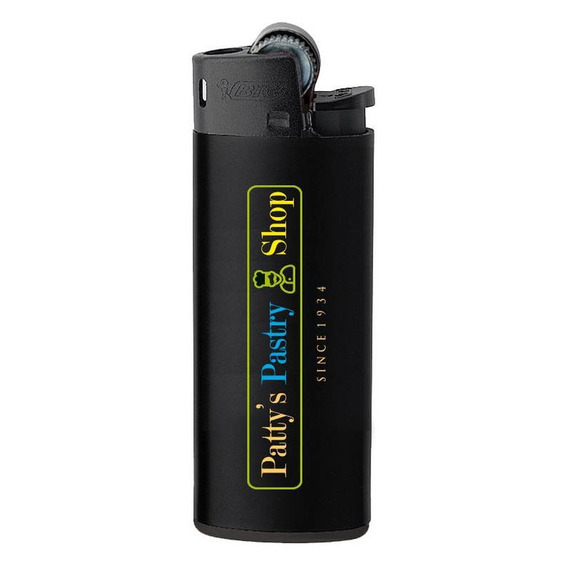 Briquet personnalisé BIC J25 All Black