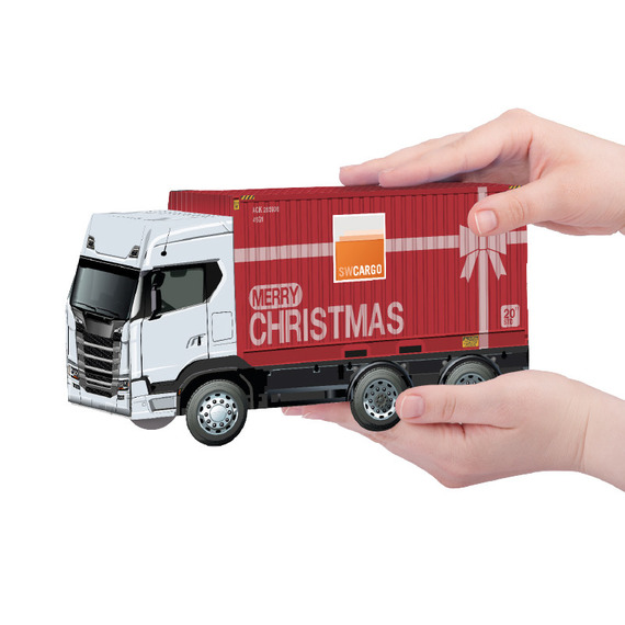 Calendrier de l’Avent personnalisé CAMION Ritter Sport Truck