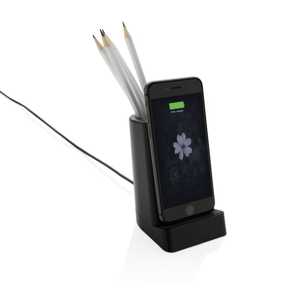 Porte-crayons publicitaire avec induction 5W lumineux