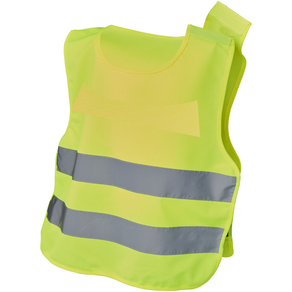 Gilet publicitaire de sécurité velcro pour enfants 43619 ans Odile