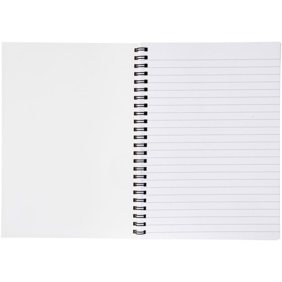 Couverture publicitaire synthétique pour cahier Desk-Mate® A4 Made in Europe