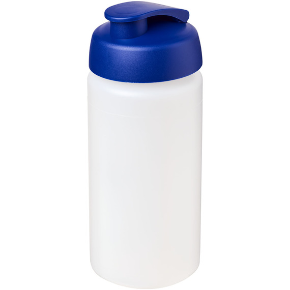 Bouteille publicitaire de sport Baseline® Plus GRIP 500ml à clapet Made in Europe