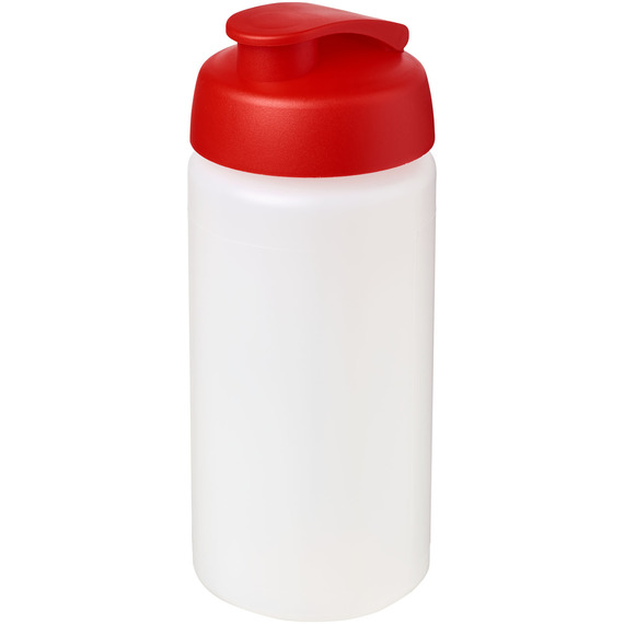 Bouteille publicitaire de sport Baseline® Plus GRIP 500ml à clapet Made in Europe