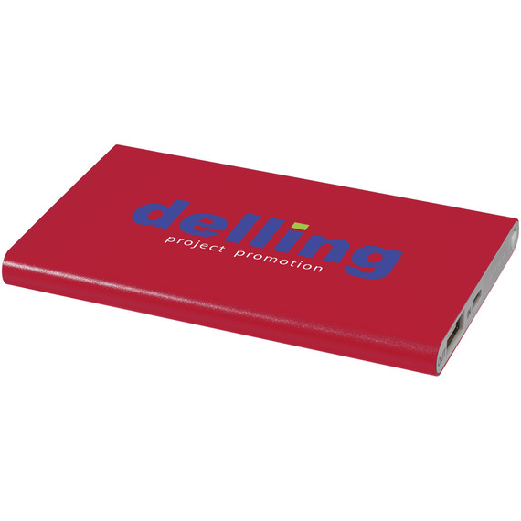 Batterie publicitaire de secours en aluminium de 4000 mAh Pep Express