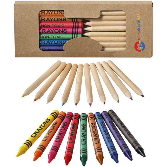 Set publicitaire Express stylo et crayon