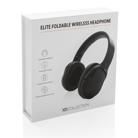 Casque audio pliable publicitaire Elite