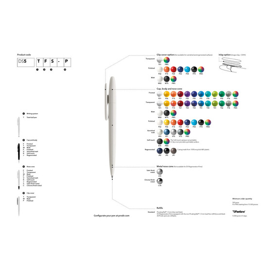 Stylo Prodir Suisse publicitaire DS5