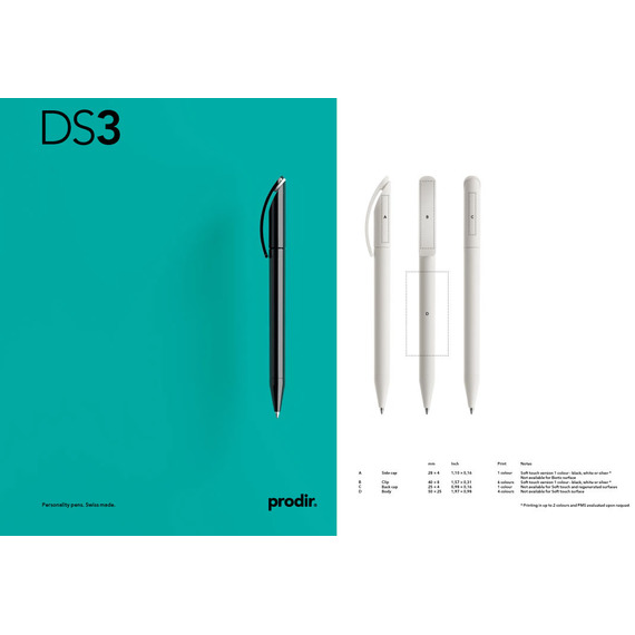 Stylo personnalisable DS3 Prodir