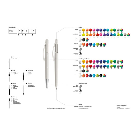 Stylo personnalisable Suisse DS2