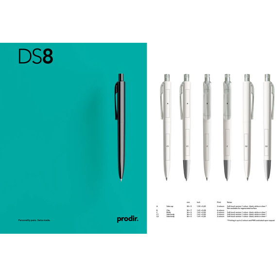 Stylo Suisse personnalisé DS8