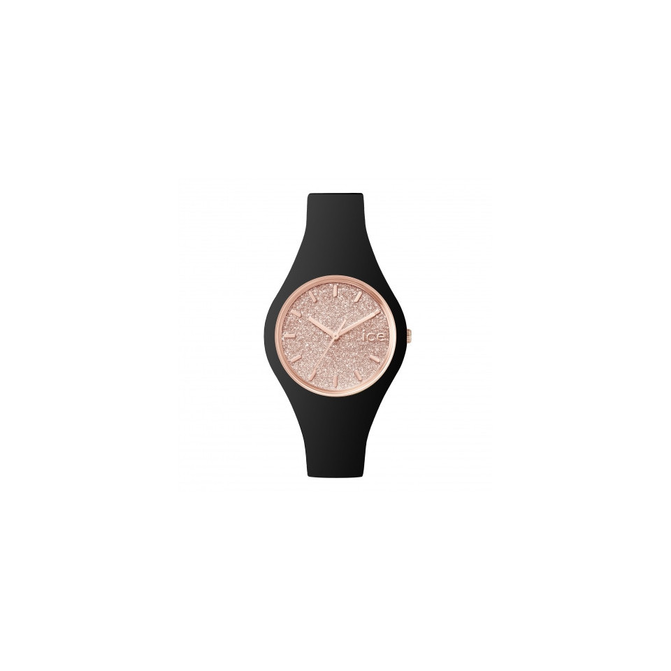 ICE glitter-Black Rose-Gold-Petite publicitaire Ice-Watch