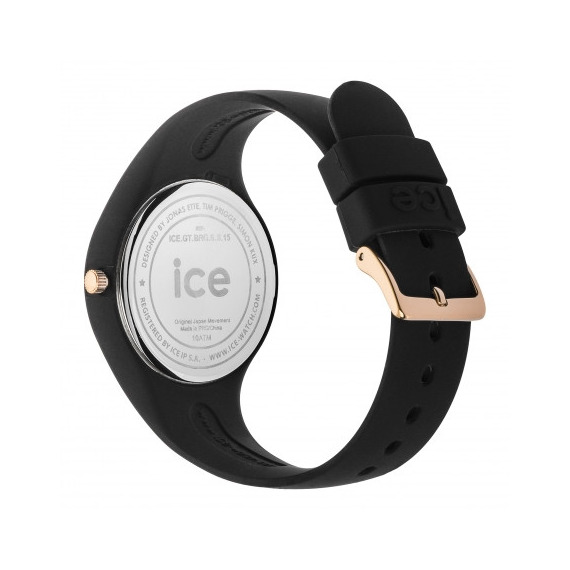 ICE glitter-Black Rose-Gold-Petite publicitaire Ice-Watch