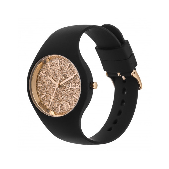 ICE glitter-Black Rose-Gold-Petite publicitaire Ice-Watch