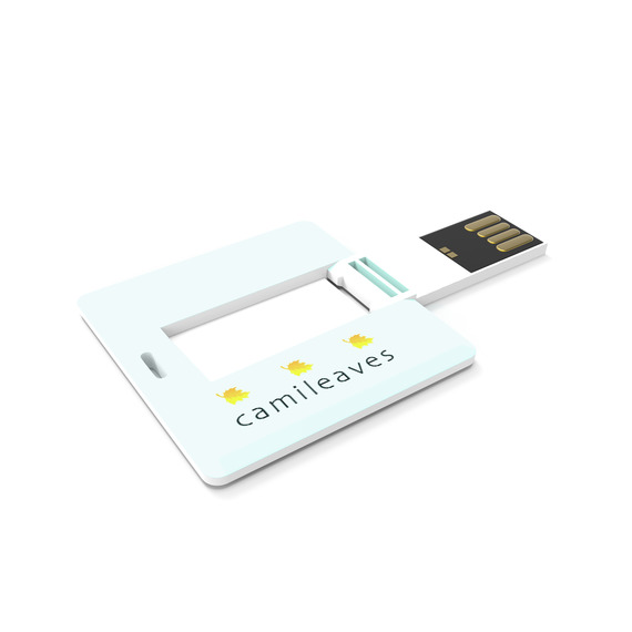 Clé USB publicitaire express SQUARE CARD