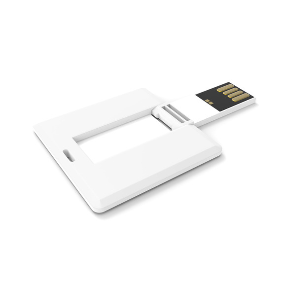 Clé USB publicitaire express SQUARE CARD