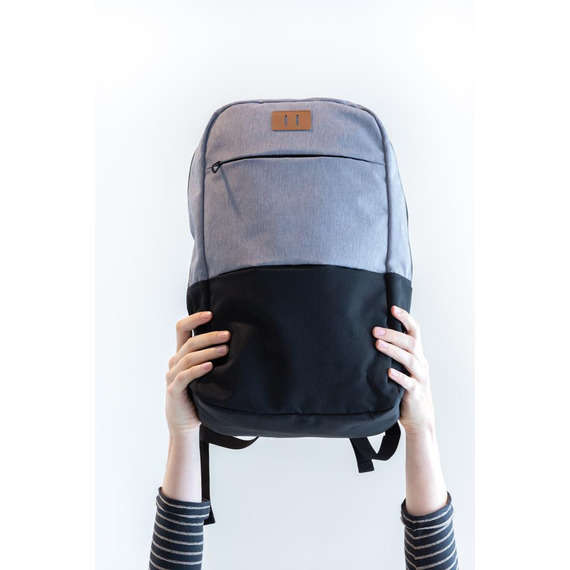 Sac à dos ordinateur 15 6" avec USB et anti RFID publicitaire