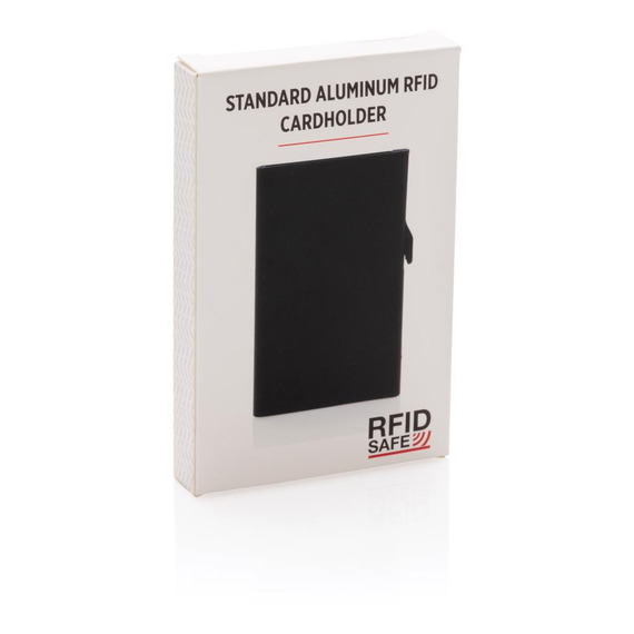 Porte cartes anti-RFID en aluminium publicitaire