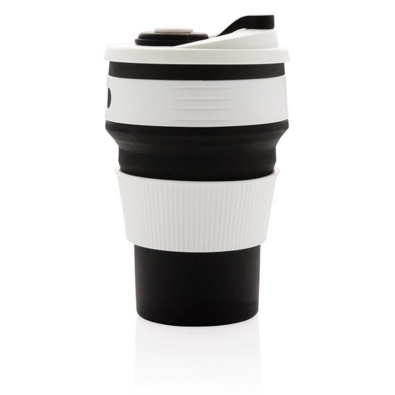 Mug en silicone pliable publicitaire