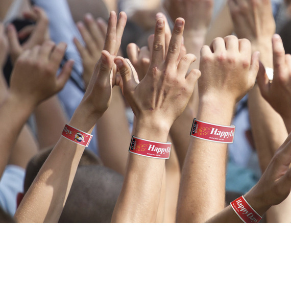 Bracelets de contrôle personnalisés express