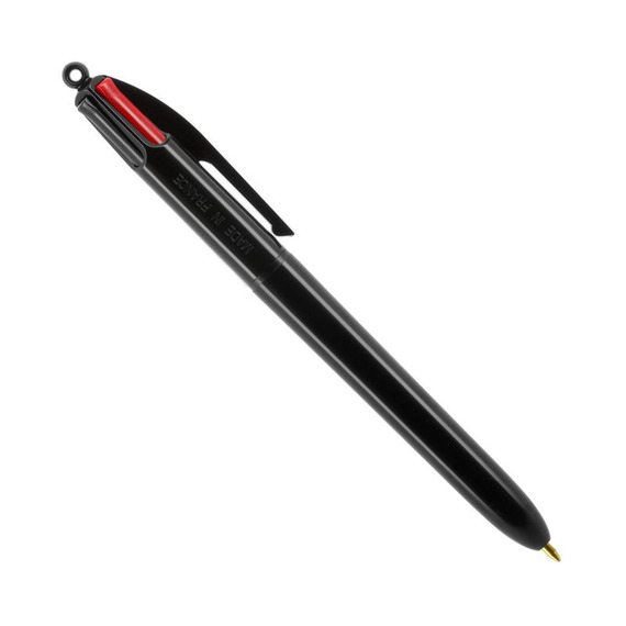 Stylo personnalisé BIC 4 couleurs Noir