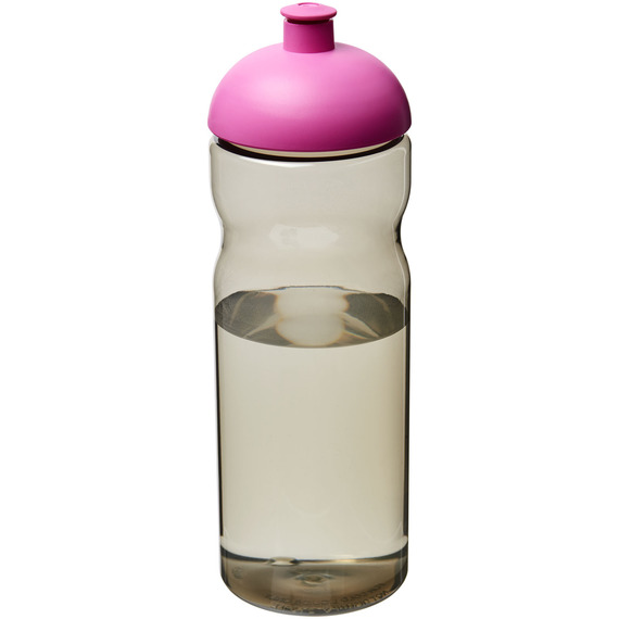 Bouteille de sport H2O Eco 650 ml avec couvercle dôme publicitaire