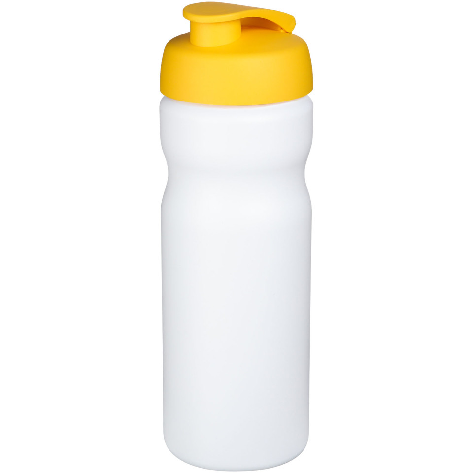 Bouteille de sport Baseline® Plus 650 ml avec couvercle à bascule publicitaire