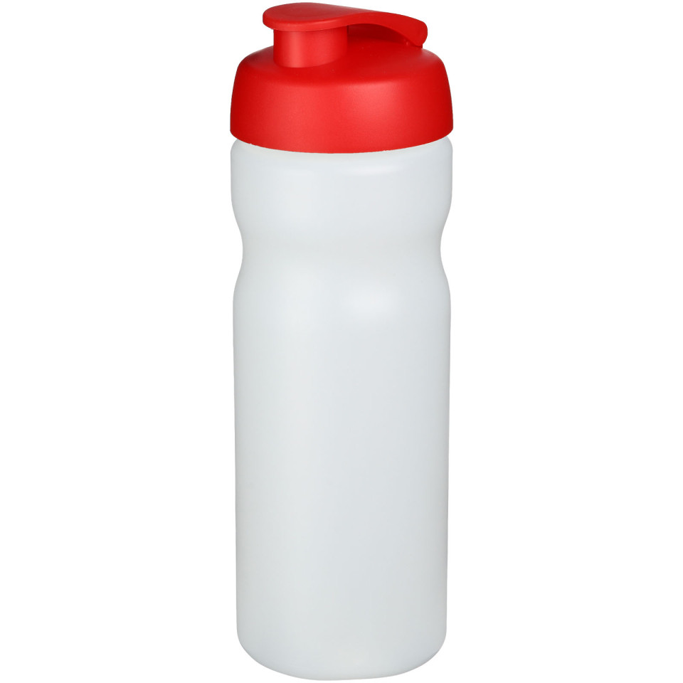 Bouteille de sport Baseline® Plus 650 ml avec couvercle à bascule publicitaire