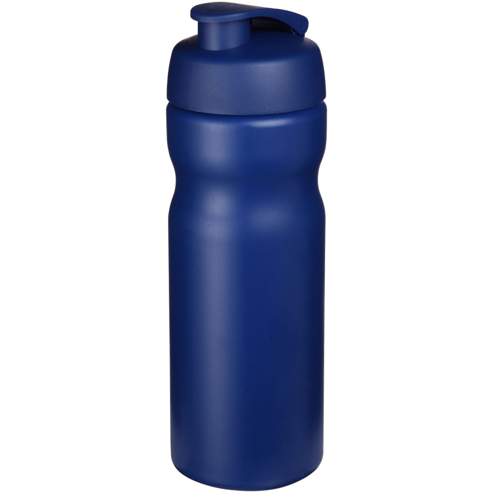 Bouteille de sport Baseline® Plus 650 ml avec couvercle à bascule publicitaire