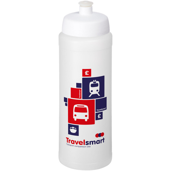 Bouteille de sport Baseline® Plus 750 ml avec couvercle sport et bandeau antidérapant publicitaire