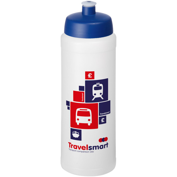 Bouteille de sport Baseline® Plus 750 ml avec couvercle sport et bandeau antidérapant publicitaire