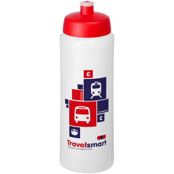 Bouteille de sport Baseline® Plus 750 ml avec couvercle sport et bandeau antidérapant publicitaire