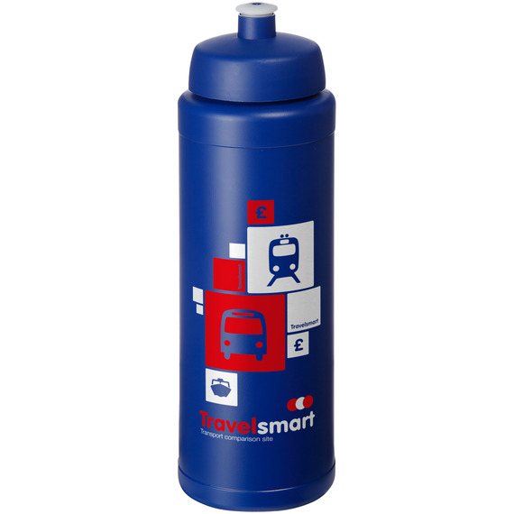 Bouteille de sport Baseline® Plus 750 ml avec couvercle sport et bandeau antidérapant publicitaire